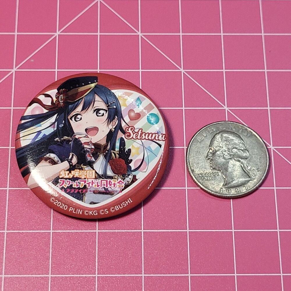 Setsuna Yuki - 7-Eleven Love Live! Nijigasaki High School Idol Club Can Badge